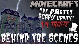 Behind The Scenes  Minecraft quotPretty Scaryquot 14 Update Trailer [upl. by Ayaet]