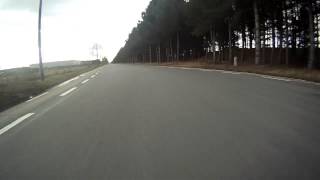 BMW E38 740i 1999 exhaust sound GoPro [upl. by Asillim]