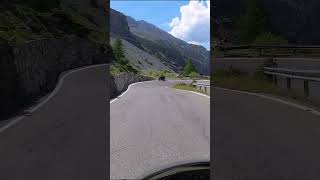 Stelvio Tornante Selfie Motorcycle Fear [upl. by Magena]