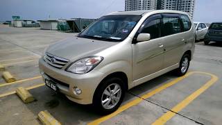 2003 Toyota Avanza 13 manual  POV drive City Driving [upl. by Ahsiekit]