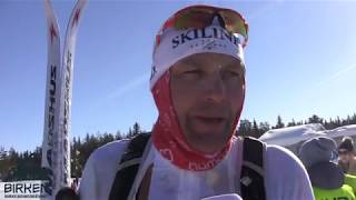 Birken skifestival 2018 Erling Jevne  birkebeinerkongen [upl. by Anaerda3]