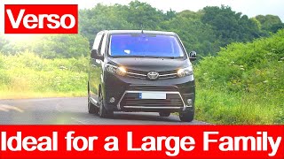 New spacious minivan Toyota Proace Verso 2024 [upl. by Ninnahc381]