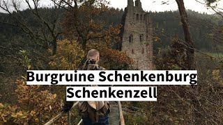 Erkundung Ruine Schenkenburg in Schenkenzell im Schwarwald [upl. by Kalman371]