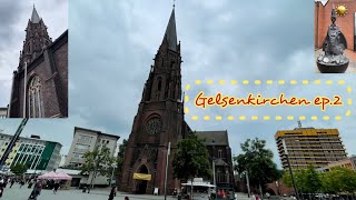 Gelsenkirchen Ep2 City Walking tour [upl. by Ottavia750]