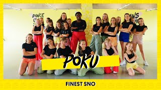 POKU  FINEST SNO  Dance Video  Choreography  Easy Kids Dance [upl. by Rafaelle674]