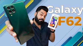 Samsung f62 Unboxing and Review in English  Samsung F62 [upl. by Nai156]