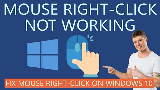 How to Fix Mouse Rightclick Button Not Working in Windows 10 [upl. by Happ]