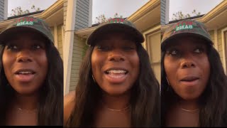 LATISHA SCOTT SPEAKS ABOUT HER INSECURITIES  INSTAGRAM LIVE  LAMH [upl. by Ecnerol]