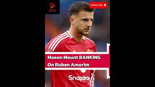 Mason Mount BANKING on Ruben Amorim ⚽️ premierleague manutd [upl. by Aubert]