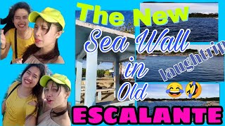 SEAWALL in OLD POBLACION ESCALANTE CITY NEGROS OCCIDENTALVlog1 Molano Ortega [upl. by Jean]