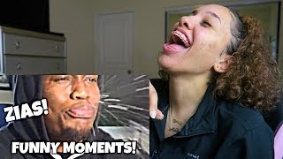 ZIAS FUNNYBEST MOMENTS REACTION [upl. by Ced712]