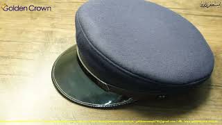 Peaked Cap for Security Service Personnel Guards Military Airforce Generals Navy Captains Caps [upl. by Jamesy]