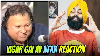 Indian Reaction on Vigar Gai Ae Thore Dina Ton  Ustad Nusrat Fateh Ali Khan  PunjabiReel TV [upl. by Ralph150]