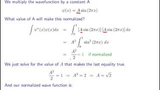 How to Normalize a Wave function in Quantum Mechanics [upl. by Souvaine705]