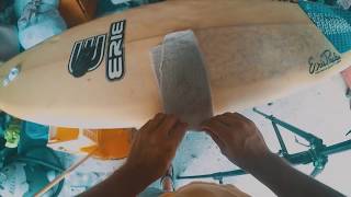 MY SECRET TO FAST SURFBOARD WAX REMOVAL [upl. by Nolyarg]