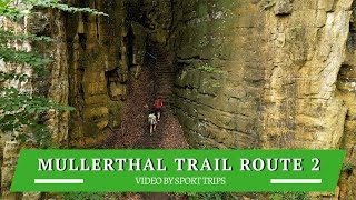 Mullerthal Trail route 2 Echternach wandelen in Luxembourg [upl. by Gunther]