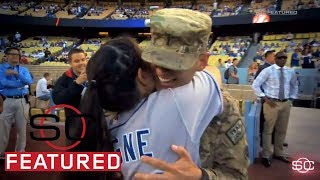 Soldiers make emotional returns home to surprise families  SC Featured  ESPN Stories [upl. by Rush612]