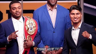 ERROL SPENCE JR VS MIKEY GARCIA FOX PRESS CONFERENCE ANNOUNCEMENT amp PRESS CONFERENCE [upl. by Accebar]