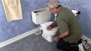 How to Install a Toilet  The Best Complete Toilet Replacement  Part 1 of 3 [upl. by Lomaj]