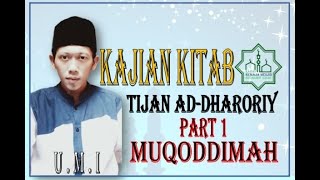 Kajian Kitab Tijan Addharoriy Part 1  Muqoddimah UMI [upl. by Mikaela]