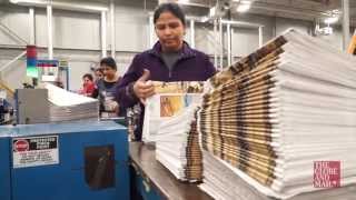 Behindthescenes into how The Globe and Mail newspaper gets made [upl. by Roy]