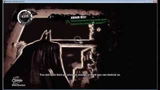 Does Scarecrows gas break down barriers as it drives you insane  Batman Arkham Asylum Riddle [upl. by Elberfeld]