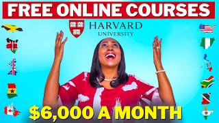 10 FREE Online Courses From Harvard University That Can Pay You US6000 A Month With A Side Hustle [upl. by Eelarual]