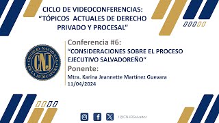 CICLO DE VIDEOCONFERENCIAS TÓPICOS ACTUALES DE DERECHO PRIVADO Y PROCESAL [upl. by Aihpledalihp]