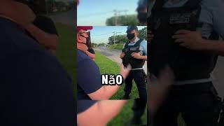 Advogado dá aula para policiais durante abordagem [upl. by Llednyl]