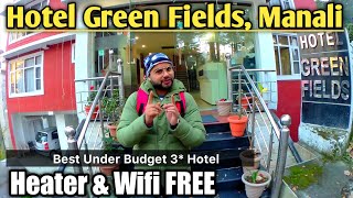 Hotel Green Fields Manali  Best Budgeted Hotel near Mall Road Manali  Midlife Holidays [upl. by Aivitnahs23]