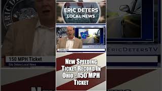 New Speeding Ticket Record In Ohio  150 MPH Ticket cincinnati cincinnatinews ohio [upl. by Darby210]