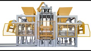 QT1815 concrete block making machine manufacturer [upl. by Ellehcem755]