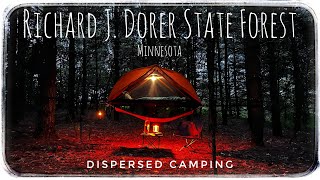 Dispersed Camping with Opeongo Aerial A1 Tree TentRichard J Dorer State Forest [upl. by Kemppe]