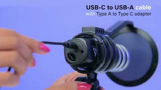 Audio Array AM C4 USB Microphone Product Features and Usecases [upl. by Arretahs]