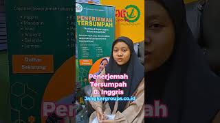 Penerjemah Tersumpah Bahasa Inggris [upl. by Allin]