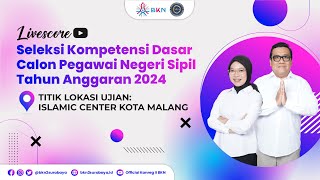 SESI 2  27 OKTOBER 2024 LIVE SCORE SKD CPNS 2024  TILOK ISLAMIC CENTER KOTA MALANG [upl. by Yrrak]