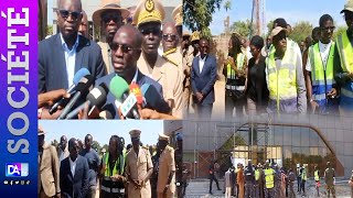 Aéroport de Ziguinchor  le ministre Antoine Mbengue satisfait de létat davancement des travaux [upl. by Faythe]