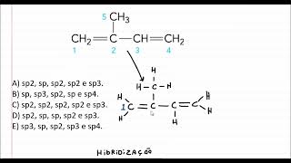 Como descobrir a hibridização do carbono de forma simples e rápida [upl. by Notla]