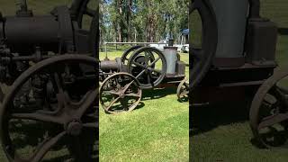 Running Ronaldson Tippett “Austral” portable engine machine [upl. by Trauts578]