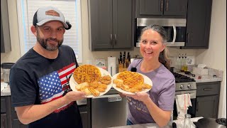 KETO Chicken and Waffles [upl. by Anirtruc]