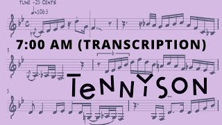 Tennyson  700 AM Synth Solo Transcription [upl. by Feldstein]