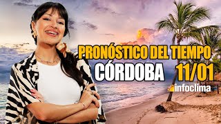 Pronóstico para el 11 de enero de 2024 Córdoba  Argentina  Infoclima TV [upl. by Nylyahs]