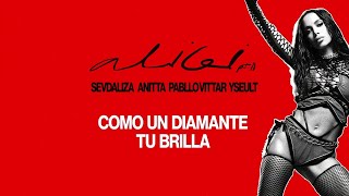 SEVDALIZA  ALIBI PT 2 FT ANITTA PABLLO VITTAR amp YSEULT LYRIC VIDEO [upl. by Gwyn801]