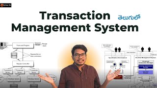 Transaction Management System  Data Base Management System in Telugu [upl. by Elconin997]