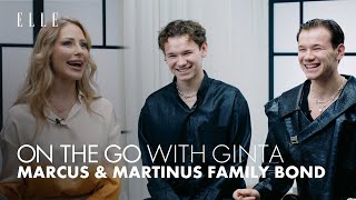 MARCUS amp MARTINUS Sweden at Eurovision 2024  ELLE On The Go With GINTA [upl. by Oinotnaesoj]