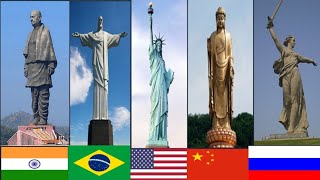 Top 10 Tallest Statues In The World [upl. by Matthaeus]