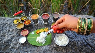 South Indian Thali  South Indian Thali Recipe  34  Mini Foodkey [upl. by Jarrell257]