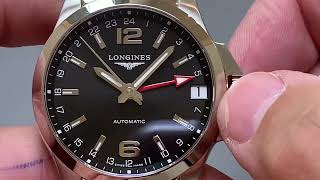 The forgotten Longines conquest GMT AUTOMATIC The L36874566 [upl. by Danyette]