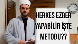 herkes ezber yapabilir3 aşamada ezber tekniğimutlaka izleyinhafızlık yapanlara tavsiyeler [upl. by Krys731]