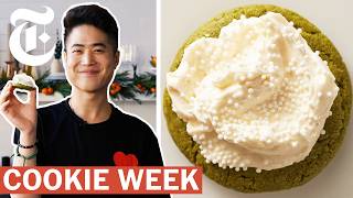 Matcha Latte Cookies  Eric Kim  NYT Cooking [upl. by Annaul]